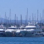 Jachten in de haven van Bodrum