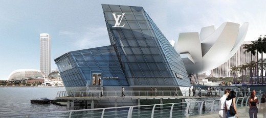 Louis Vuitton eiland Maison in singapore