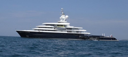 Superyacht Luna Abramovich Rovinj Croatie