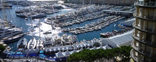 foto van de Monaco Yacht Show 2011