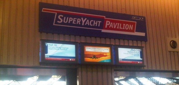 Superyacht pavilion METS 2011 Amsterdam