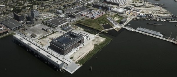 Luchtfoto Amsterdam Marina Hiswa Nautical Centre 2012