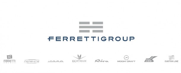 Logos en merken van de Ferretti group