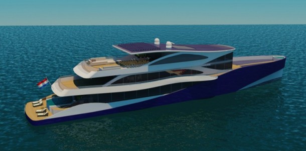 Diana Yacht Design Navitas Diana439 Green superyacht