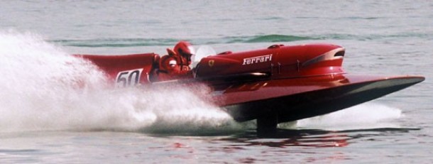 Ferrari Arno XI hydroplane raceboot for sale 2