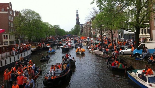 Amsterdamse prinsengracht_Koninginnedag_2012_3