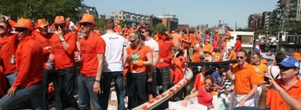 Amsterdamse westerdok_Koninginnedag_2012