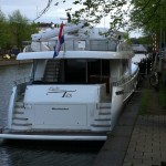 Mulder 82 flybridge lady tes politie