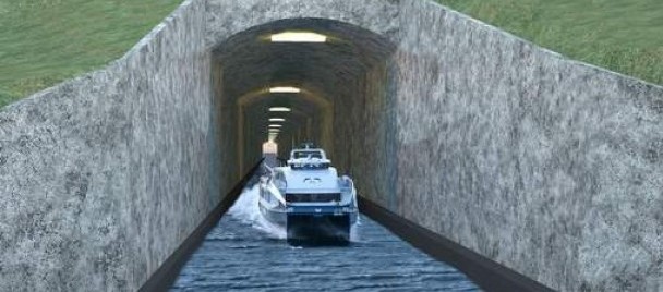 Noorse tunnel voor scheepvaart