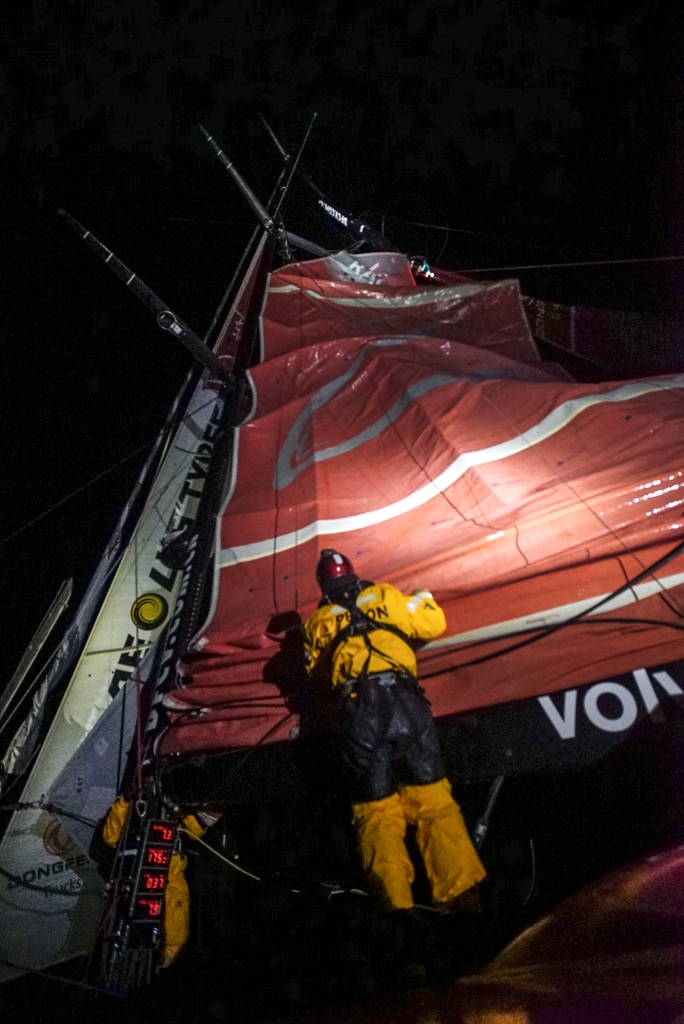 February, 2015. Leg 5 onboard Dongfeng Race Team.